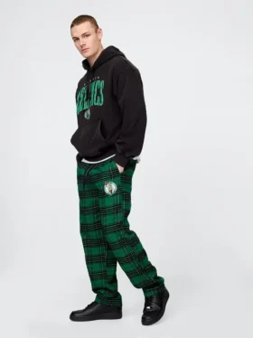 NBA Boston Celtics Flanell-Pyjama-Hose