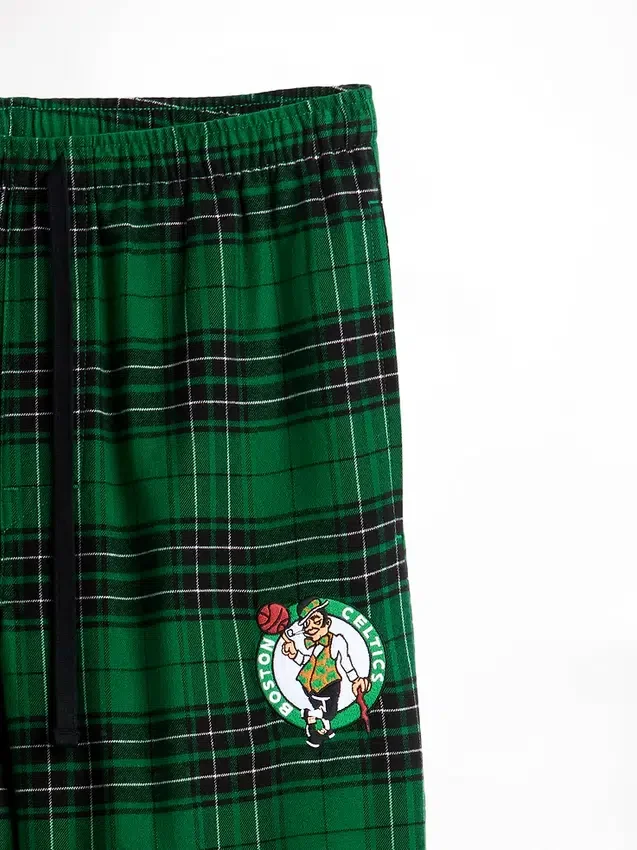 NBA Boston Celtics Flanell-Pyjama-Hose