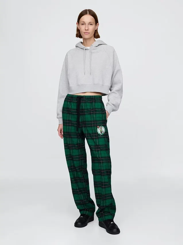 NBA Boston Celtics Flanell-Pyjama-Hose