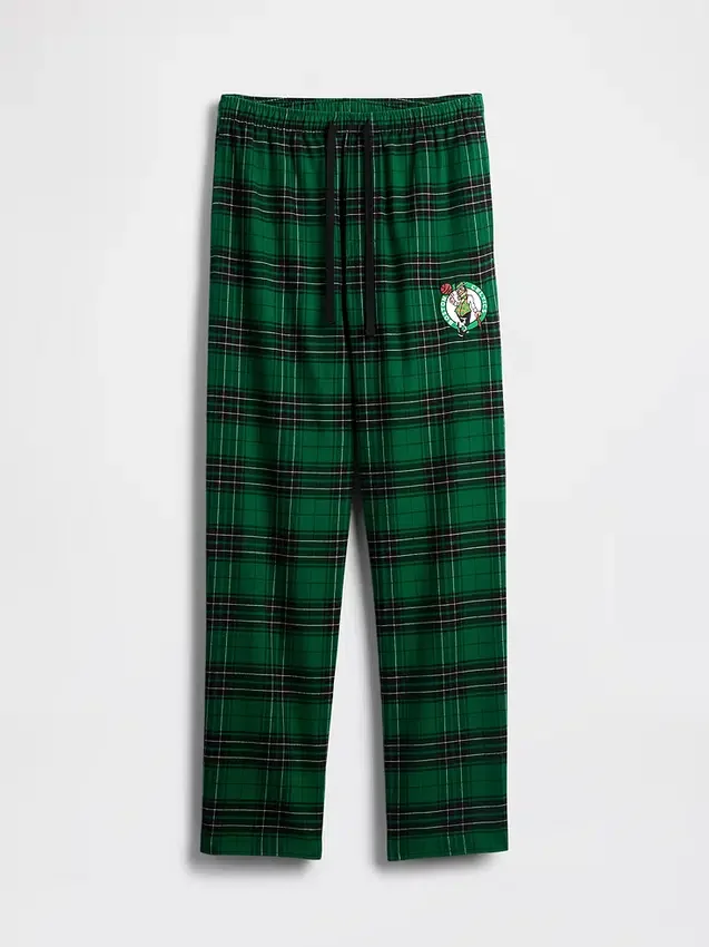NBA Boston Celtics Flanell-Pyjama-Hose