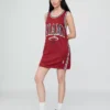 NBA Miami Heat Mini-Kleid aus recyceltem Jersey