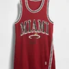 NBA Miami Heat Mini-Kleid aus recyceltem Jersey