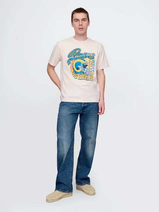 NFL Los Angeles Rams T-Shirt mit Aufdruck