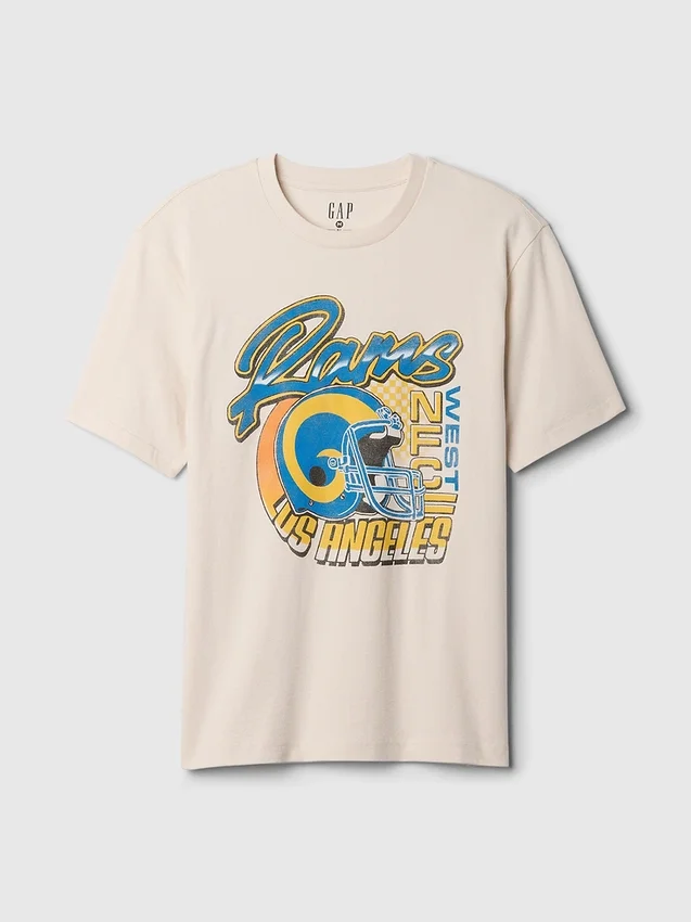 NFL Los Angeles Rams T-Shirt mit Aufdruck