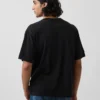 Nirvana Heavyweight Crop-T-Shirt mit Grafik