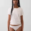 No-Show-Bikini aus Bio-Stretch-Baumwolle