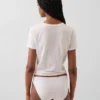 No-Show-Bikini aus Bio-Stretch-Baumwolle