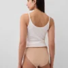 No-Show-Bikini aus Bio-Stretch-Baumwolle
