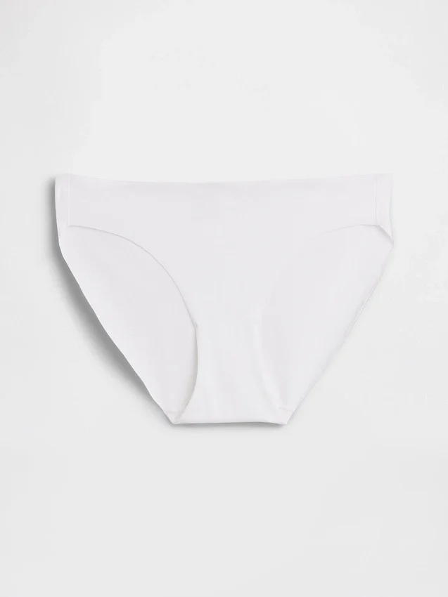 No-Show-Bikini aus Bio-Stretch-Baumwolle