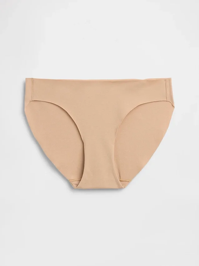 No-Show-Bikini aus Bio-Stretch-Baumwolle