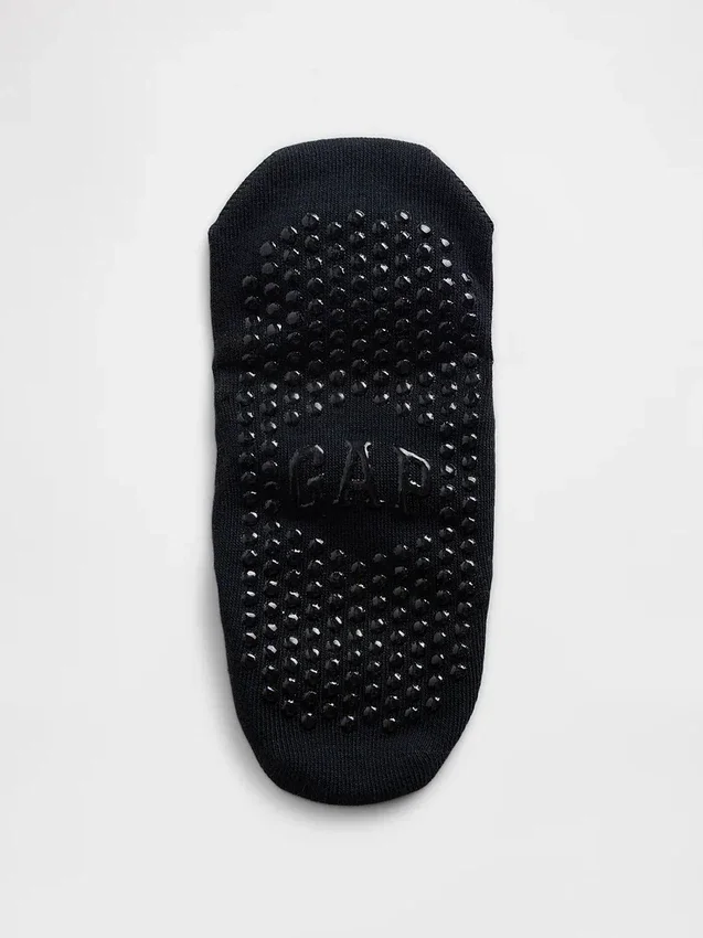No-Show-Socken mit rutschfester Sohle (4er-Pack)