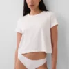 No-Show-Tanga aus Bio-Stretch-Baumwolle