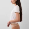 No-Show-Tanga aus Bio-Stretch-Baumwolle