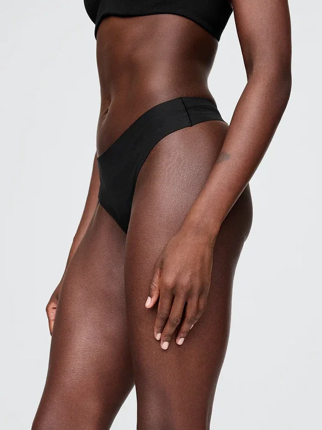 No-Show-Tanga aus Bio-Stretch-Baumwolle