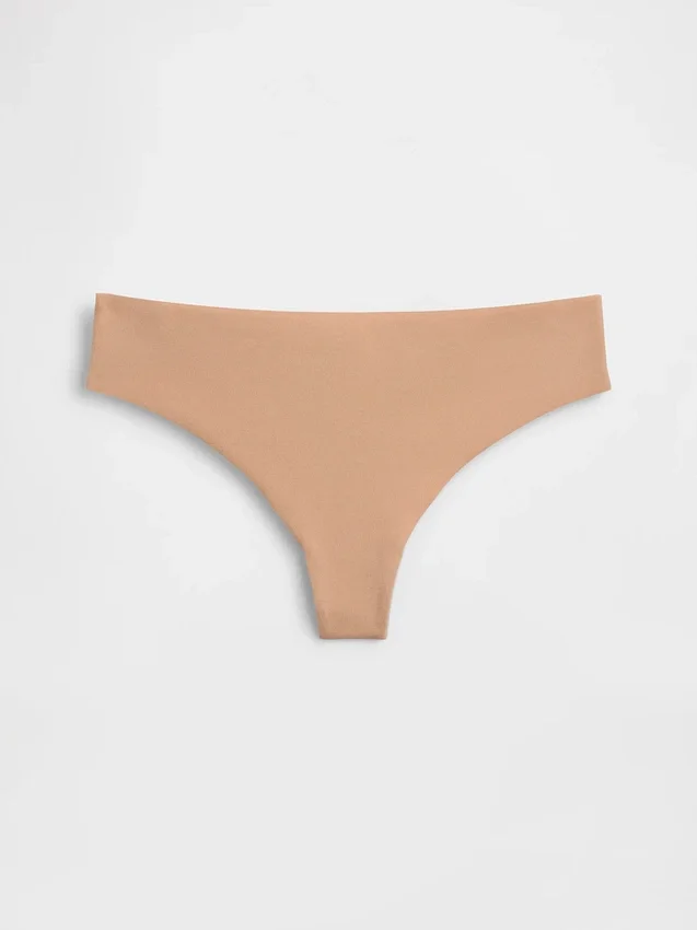 No-Show-Tanga aus Bio-Stretch-Baumwolle