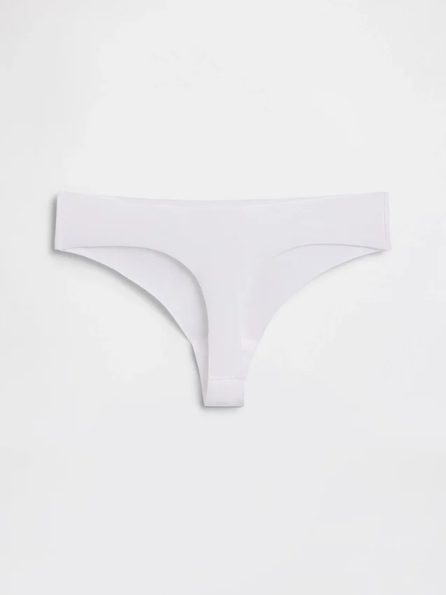 No-Show-Tanga aus Bio-Stretch-Baumwolle
