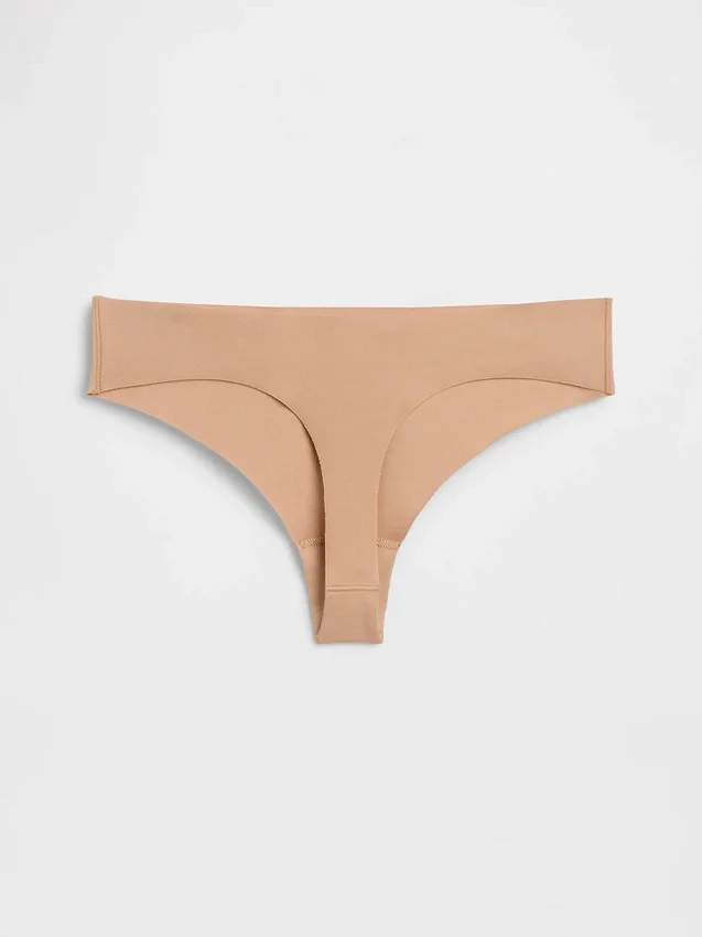 No-Show-Tanga aus Bio-Stretch-Baumwolle
