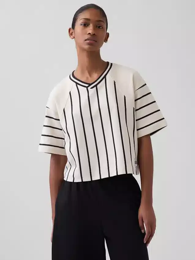 Ouigap Heavyweight Crop-T-Shirt