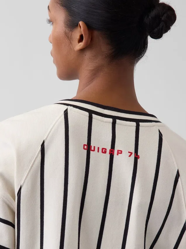 Ouigap Heavyweight Crop-T-Shirt