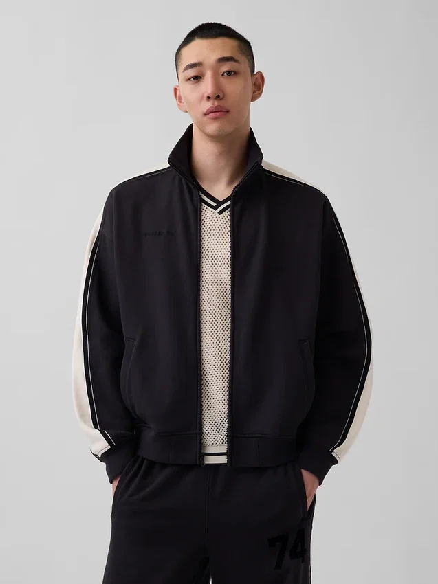 Ouigap Jacke aus schwerem French-Terry