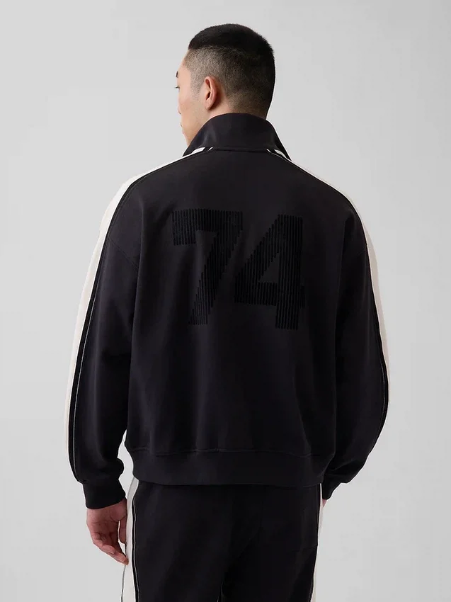Ouigap Jacke aus schwerem French-Terry