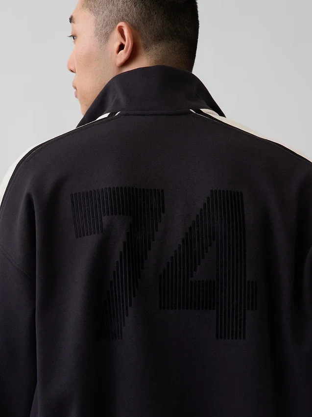 Ouigap Jacke aus schwerem French-Terry