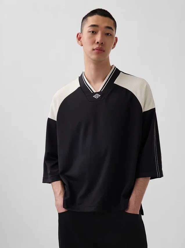 Ouigap Oversized-Logo-Jersey