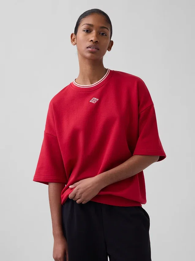Ouigap Sweatshirt aus schwerem French Terry