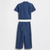 Outfit-Set aus Baumwollgaze für Baby & Kleinkind