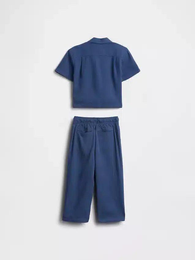 Outfit-Set aus Baumwollgaze für Baby & Kleinkind