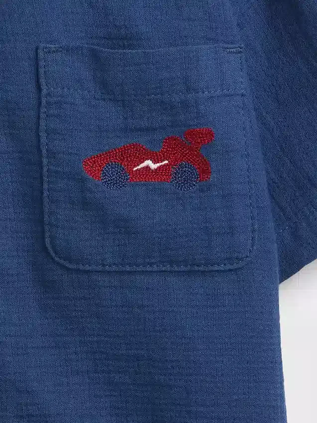 Outfit-Set aus Baumwollgaze für Baby & Kleinkind
