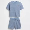 Outfit-Set für Baby & Kleinkind mit strukturierten Streifen
