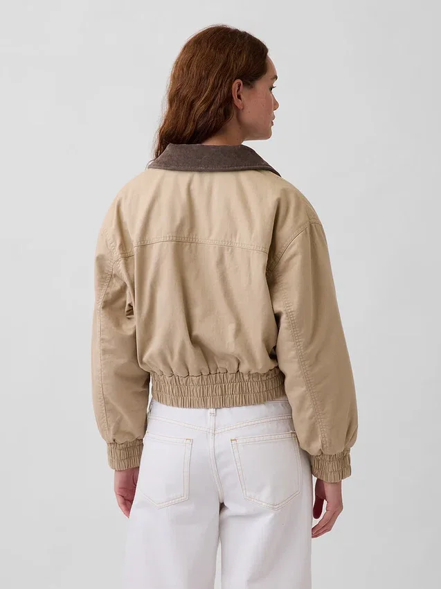Oversize-Bomberjacke