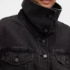 Oversize-Cocoon-Jacke aus Denim