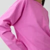 Oversize-Crop-T-Shirt aus Strick
