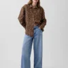 Oversize-Hemd aus 100 % Leinen