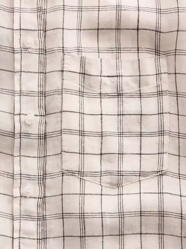Oversize-Hemd aus 100 % Leinen