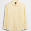 Oversize-Hemd aus 100 % Leinen