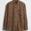 Oversize-Hemd aus 100 % Leinen