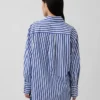 Oversize-Hemd aus Bio-Baumwollpopeline
