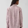 Oversize-Hemd aus Bio-Baumwollpopeline