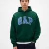 Oversize-Hoodie für Erwachsene aus extra schwerem French Terry mit großem Logo