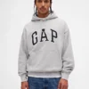 Oversize-Hoodie für Erwachsene aus extra schwerem French Terry mit großem Logo