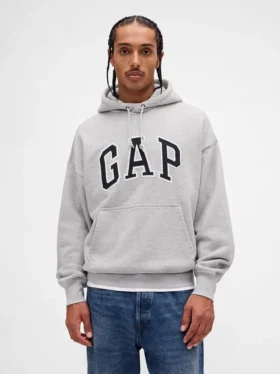 Oversize-Hoodie für Erwachsene aus extra schwerem French Terry mit großem Logo