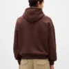 Oversize-Hoodie für Erwachsene aus extra schwerem French Terry mit großem Logo