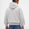Oversize-Hoodie für Erwachsene aus extra schwerem French Terry mit großem Logo