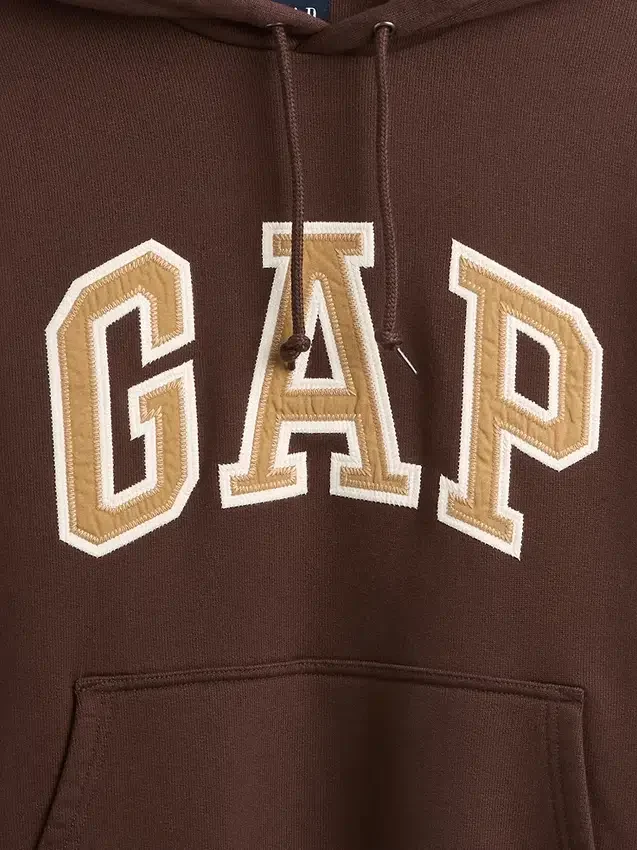 Oversize-Hoodie für Erwachsene aus extra schwerem French Terry mit großem Logo