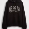 Oversize-Hoodie für Erwachsene aus extra schwerem French Terry mit großem Logo