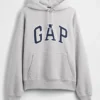 Oversize-Hoodie für Erwachsene aus extra schwerem French Terry mit großem Logo