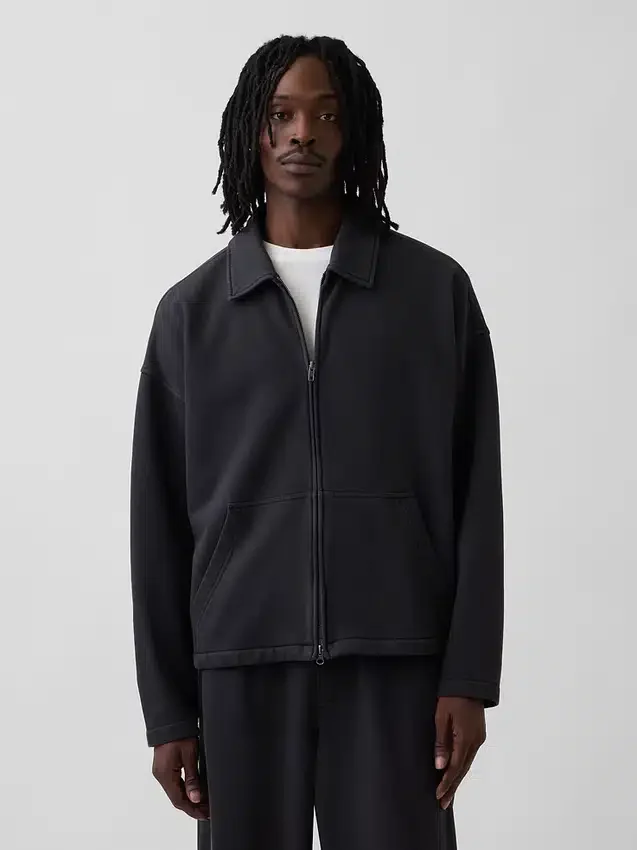 Oversize-Jacke mit Reißverschluss für Erwachsene